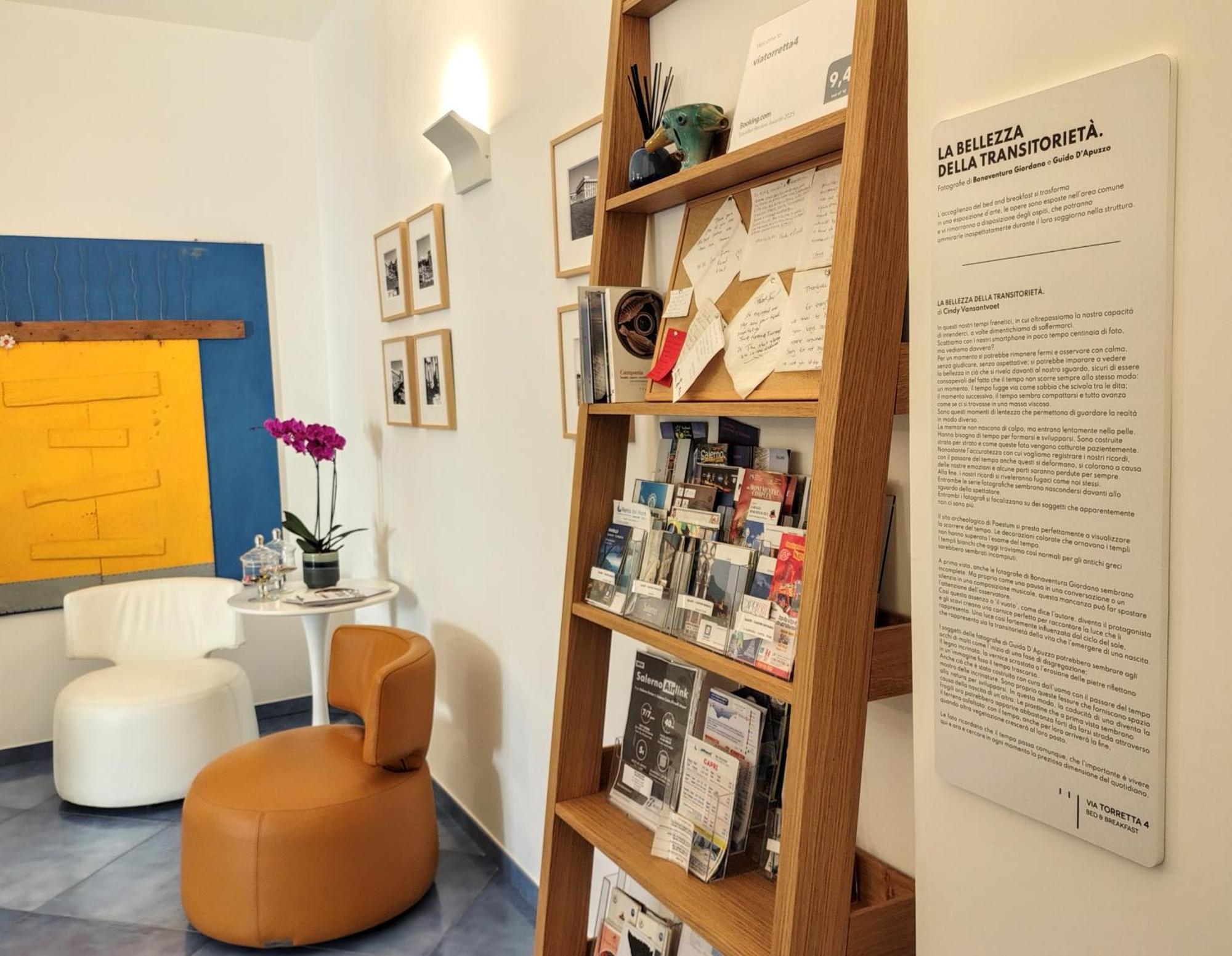 Viatorretta4 Bed & Breakfast Salerno Bagian luar foto